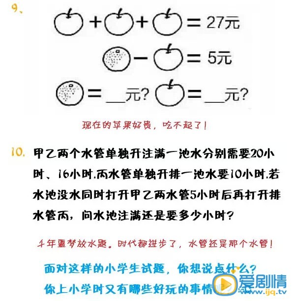 《虎妈猫爸》正在热播 这些小学入学奇葩题你怎么看呢？