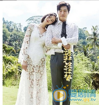 李熙俊个人资料简介 李熙俊和妻子李惠贞的婚纱照